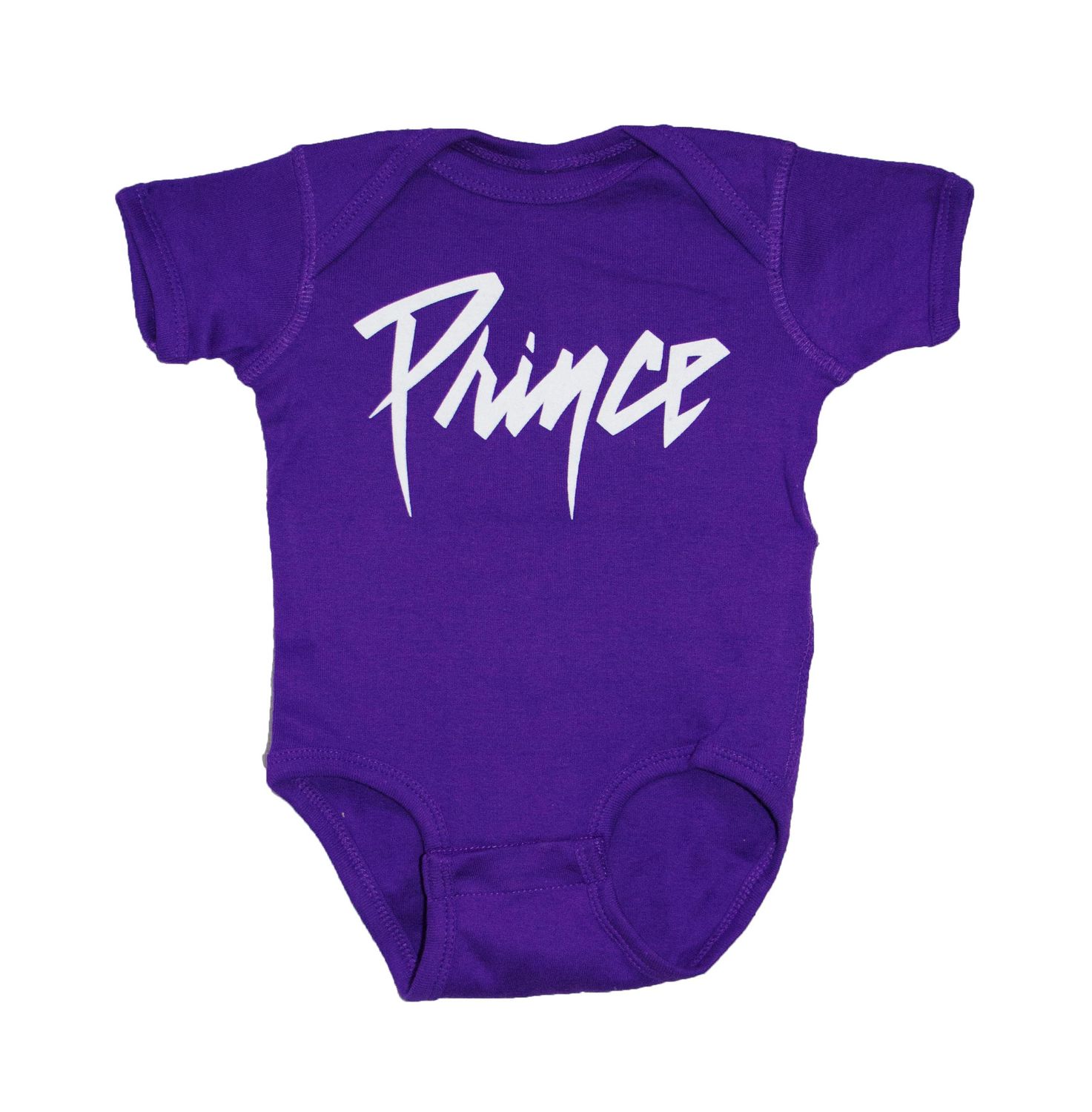Prince Name Logo  Baby Onesie - PURPLE