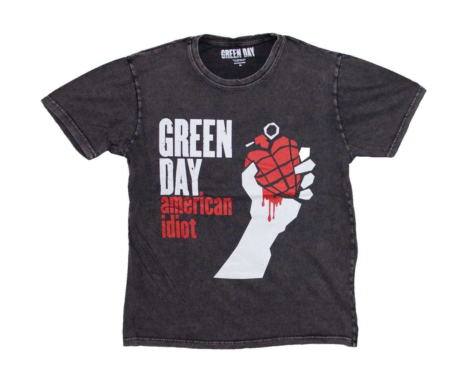 Green Day - American Idiot - STONEWASH GREY