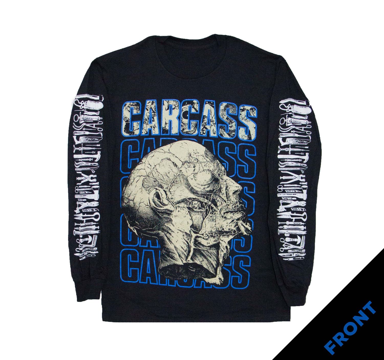 Carcass - Necro Head Longsleeve - BLK