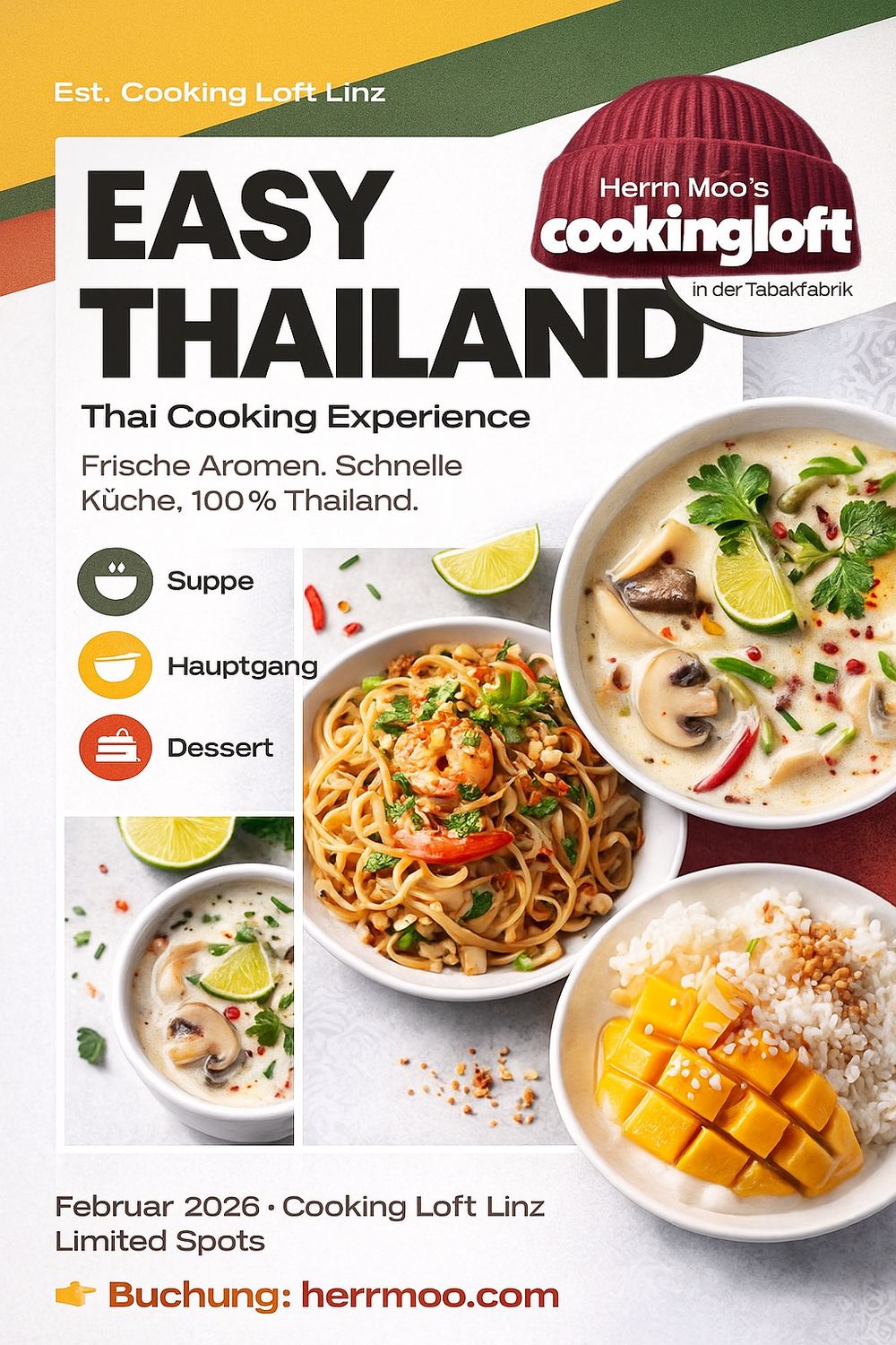 Easy Thailand Fr.12.06 .26 19:00 bis 22:30