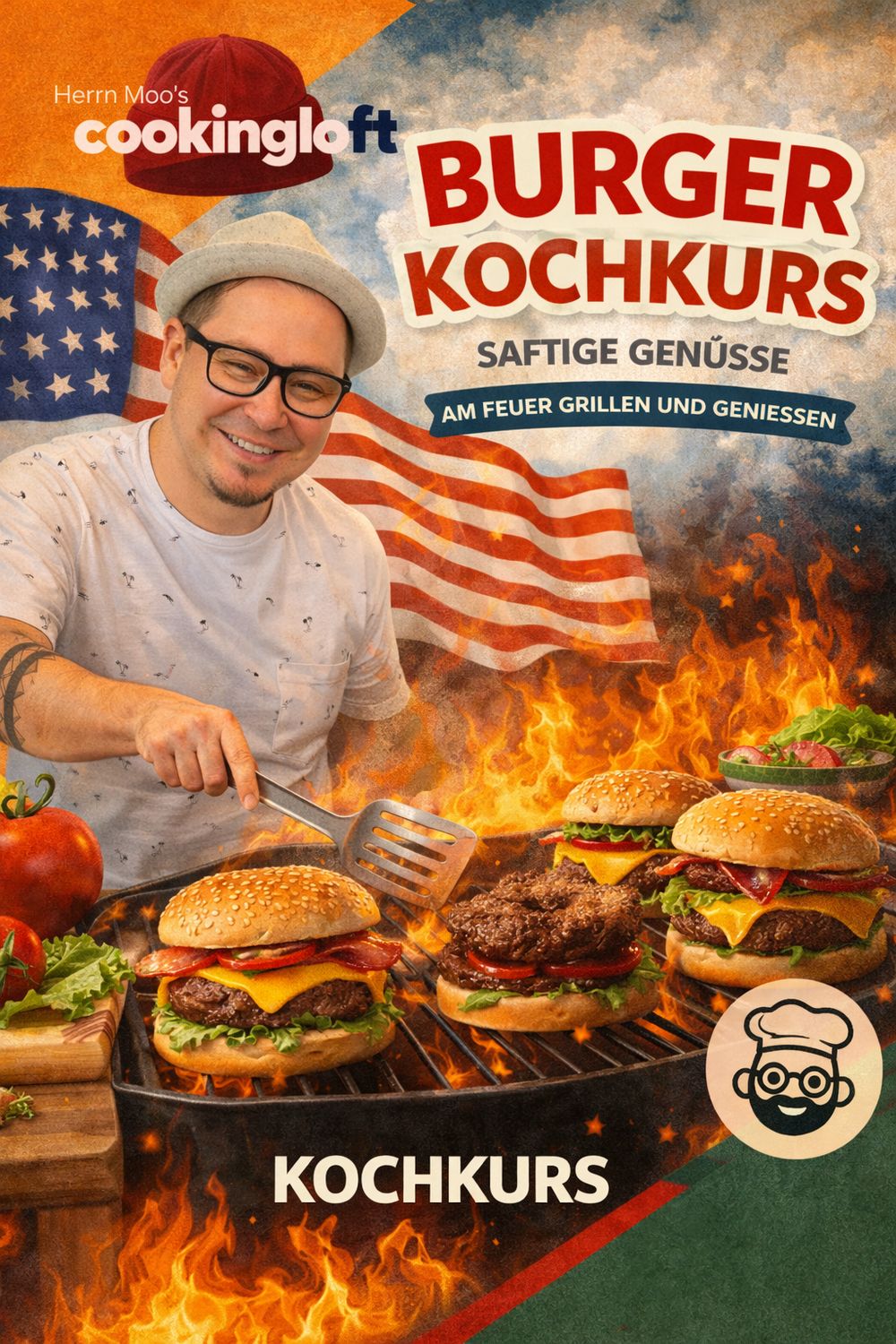 Burger, Fritten &amp; Bier 05.06.2026 ab 18:30 bis 22:30