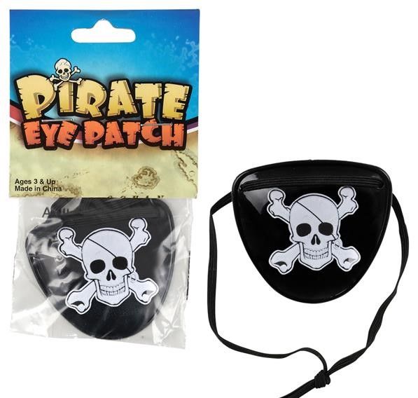 3" PIRATE EYE PATCH 3" PIRATE EYE PATCH