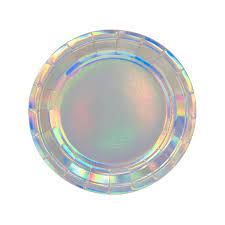 Paper Plate 7” 8CT. IRIDESCENT Paper Plate 7” 8CT. IRIDESCENT