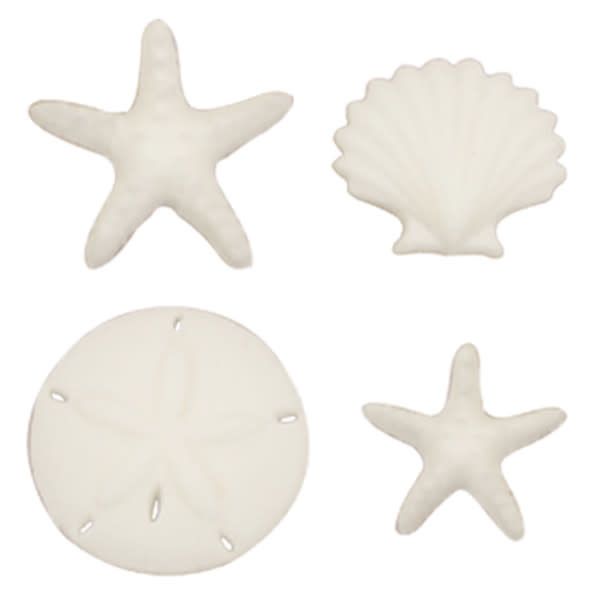Beachcomber Assortment Dec-Ons® Decorations04/pkt Beachcomber Assortment Dec-Ons® Decorations04/pkt