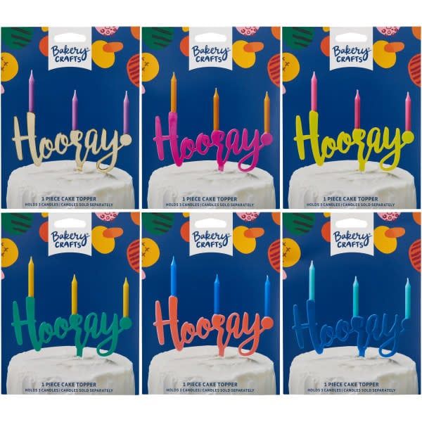 Hooray Assortment Candle Holder