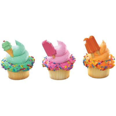 Cool Treat Assortment DecoPics® 6/pkt