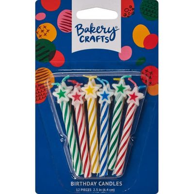 Spiral Star Tops Shaped Specialty Candles