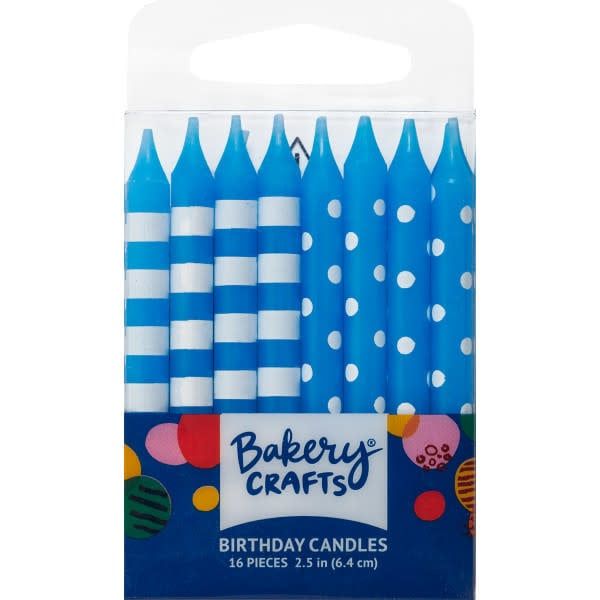 Blue Stripes & Dots Specialty Candles Blue Stripes & Dots Specialty Candles