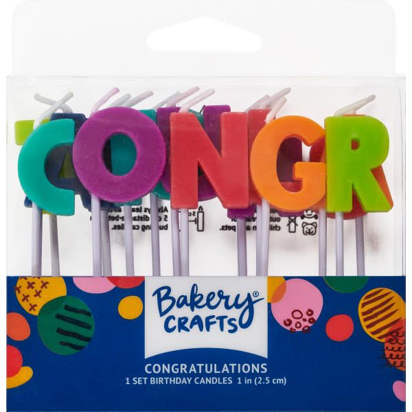 Congratulations Letters Specialty Candles Congratulations Letters Specialty Candles