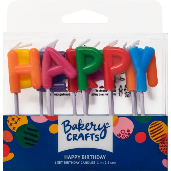 Happy Birthday Letters Specialty Candles Happy Birthday Letters Specialty Candles