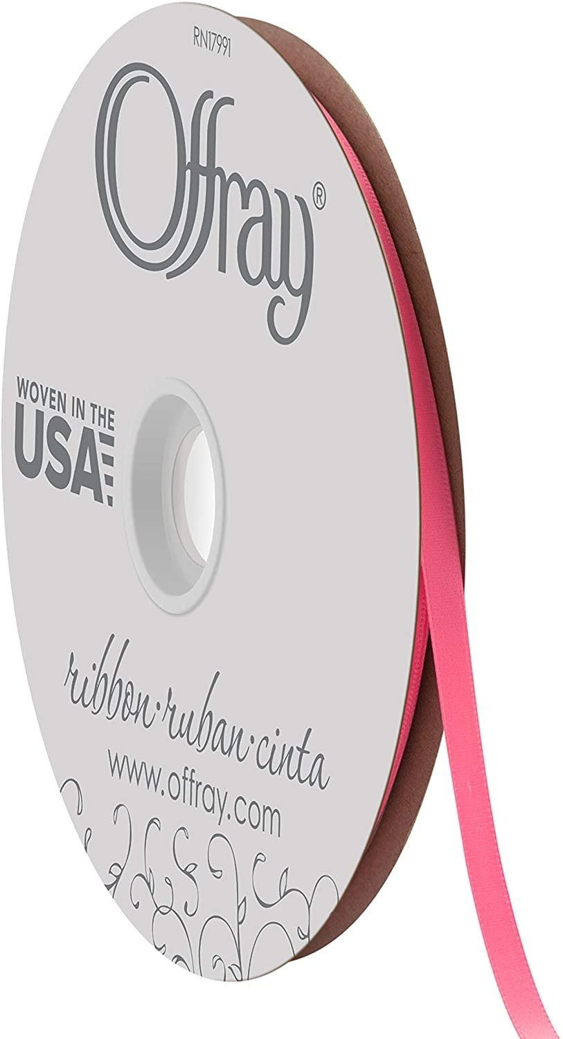 1/4 Inch A Satin Ribbon ASST CLR 1/4 Inch A Satin Ribbon ASST CLR