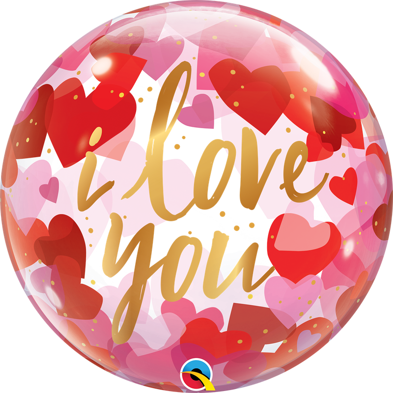 I Love You Paper Hearts