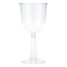 PLASTIC WINE GLASSES 12FL OZ