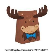 BAG TREAT 8CT MOOSE BUFFALO PLAID BAG TREAT 8CT MOOSE BUFFALO PLAID