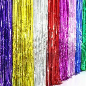 TINSEL CURTAILS 3 FEET X 6 FEET