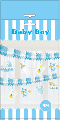 Garland Blue & White Garland Blue & White