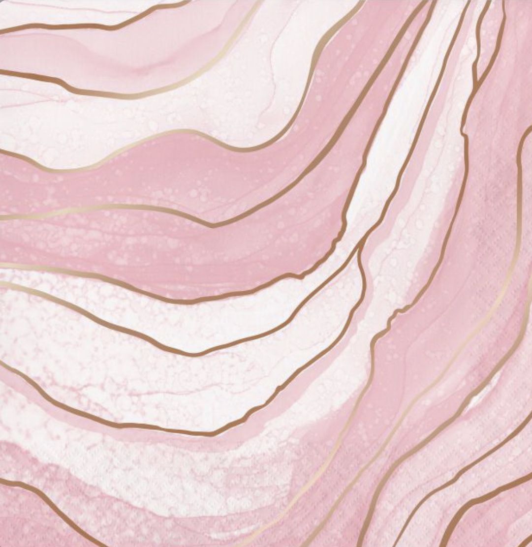 LN 12/16CT 3P FOIL STMP GEODE ROSE ALL DAY LN 12/16CT 3P FOIL STMP GEODE ROSE ALL DAY