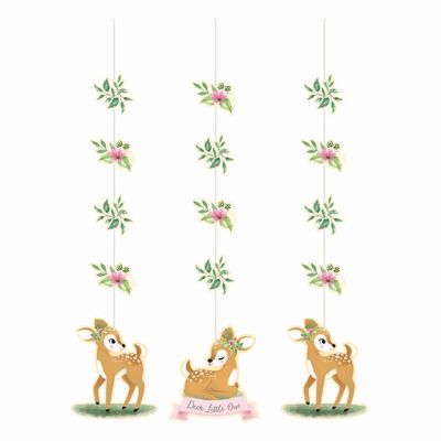HANGING CUTOUT 3CT DEER LITTLE ONE