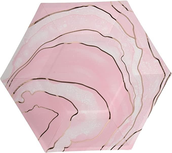 PLT8 12/8CT SHAPE GEODE ROSE ALL DAY