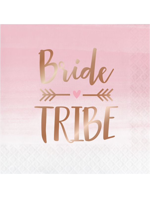 NAPKING 12/16CT 3P FOIL STMP ROSE ALL DAY