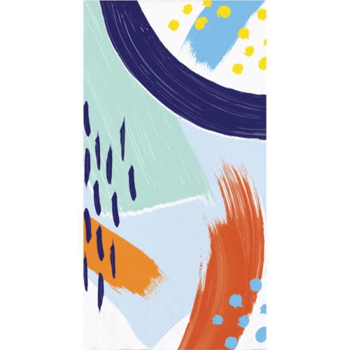 GUEST TOWELS 12/16CT 3P ART CLASS