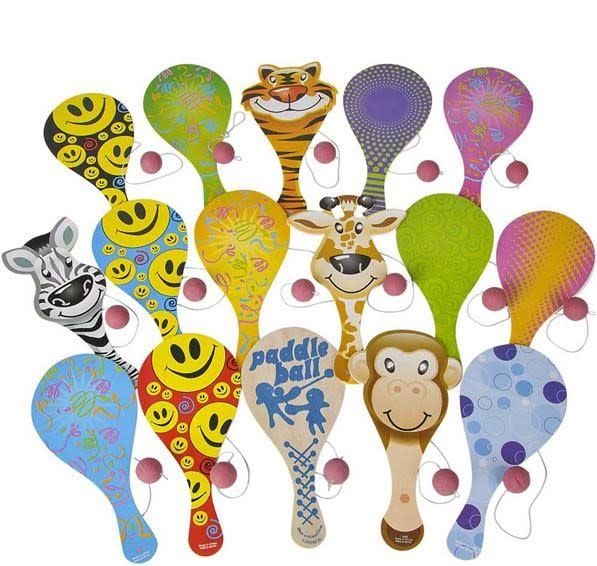 9&quot; PADDLE BALL ASSORTMENT
