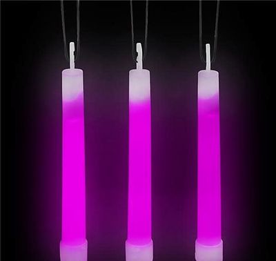 6" PURPLE GLOW STICK EACH 6" PURPLE GLOW STICK EACH