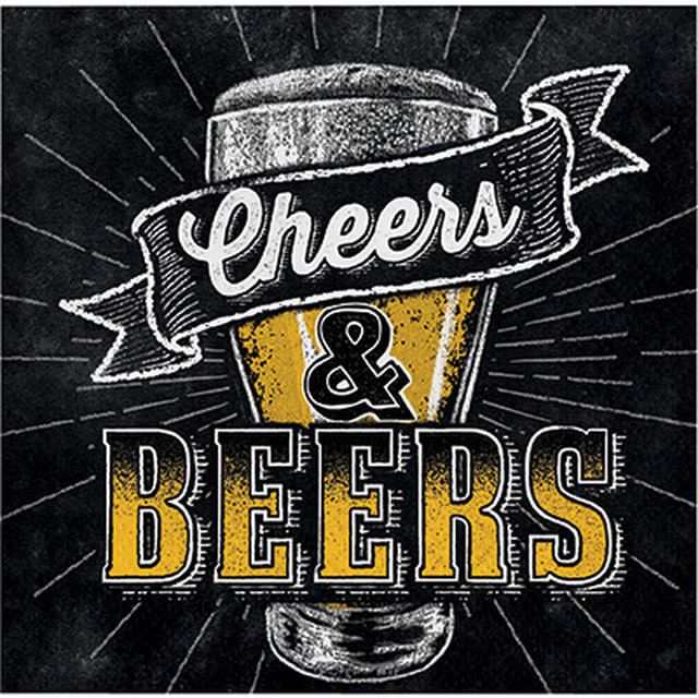 BN 12/16CT 2P CHEERS &amp; BEERS