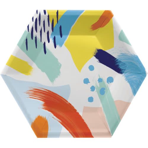 PLT10 SHP HEX 6/8CT ART CLASS PLT10 SHP HEX 6/8CT ART CLASS