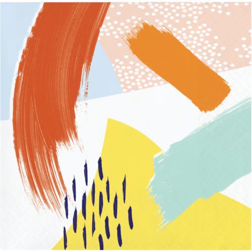 BEVERAGE NAPKINS 12/24CT 3P ART CLASS