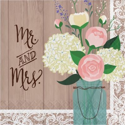 LN 12/16CT 2P MRS MRS RUSTIC WEDDING LN 12/16CT 2P MRS MRS RUSTIC WEDDING