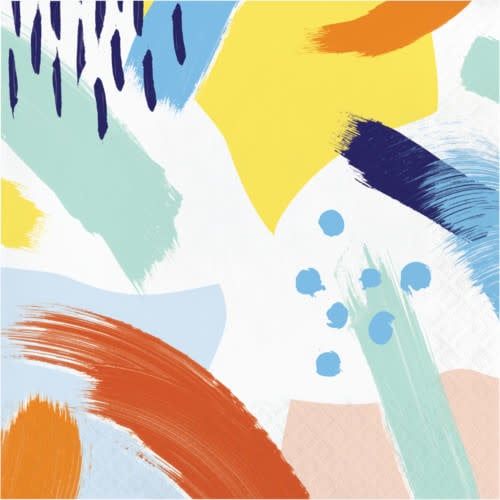 LUNCH NAPKINS 12/16CT 3P ART CLASS