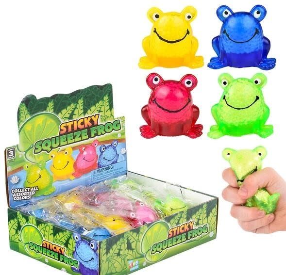 2.5&quot; SQUEEZE STICKY FROG