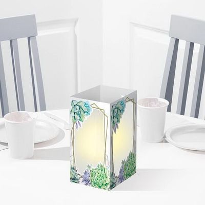 CP LANTERN 6/1CT GEOMETRIC SUCCULENTS CP LANTERN 6/1CT GEOMETRIC SUCCULENTS