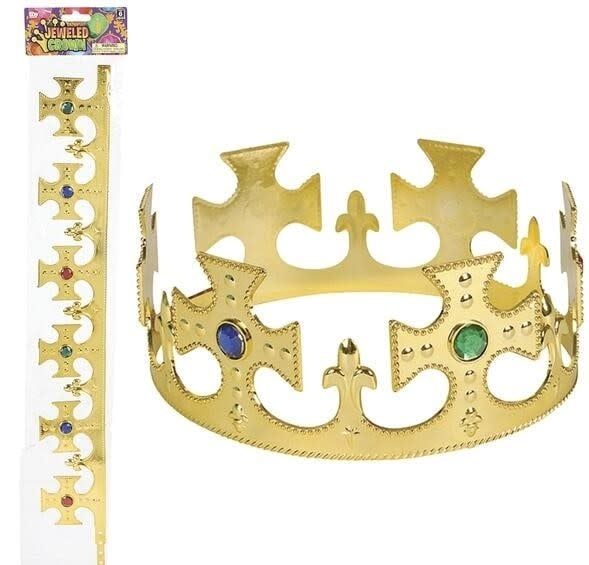 GOLD JEWELED CROWN
