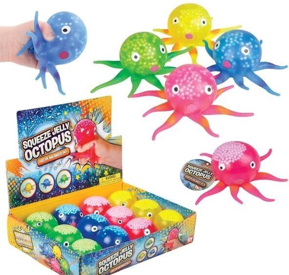 2.5&quot; SQUEEZE JELLY OCTOPUS
