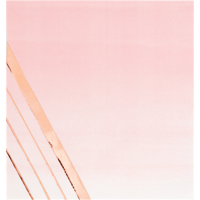 NAPKIN 12/16CT 3P FOIL STMP ROSE ALL DAY NAPKIN 12/16CT 3P FOIL STMP ROSE ALL DAY