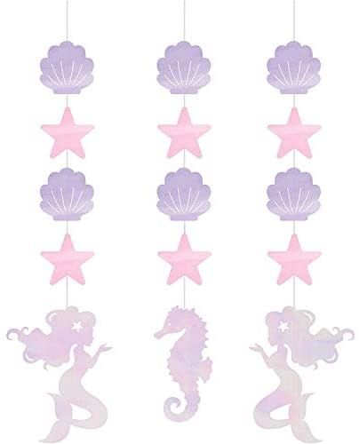HANGING CUTOUTS 3CT IRID MERMAID SHINE