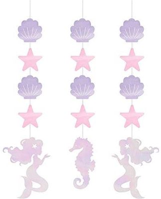 HANGING CUTOUTS 3CT IRID MERMAID SHINE