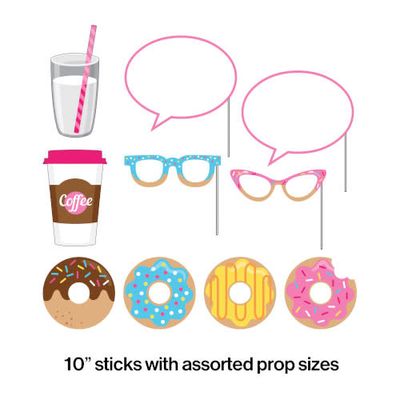 PHOTO PROPS 10CT DONUT TIME
