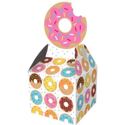 FAVOR BOX  8CT DONUT TIME