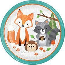 PAPER PLATE 9&quot; 8CT WILD ONE