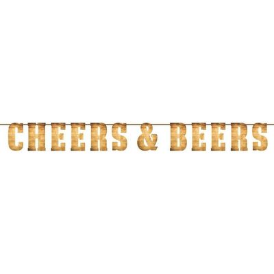 Banner LTR 6/1CT CHEERS &amp; BEERS