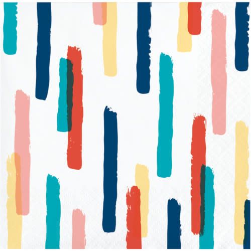 BEVERAGE NAPKINS 12/24CT 3P GLOBAL BOHO