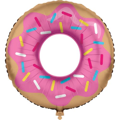BALLOON MET 1CT 30" SHP DONUT TIME BALLOON MET 1CT 30" SHP DONUT TIME