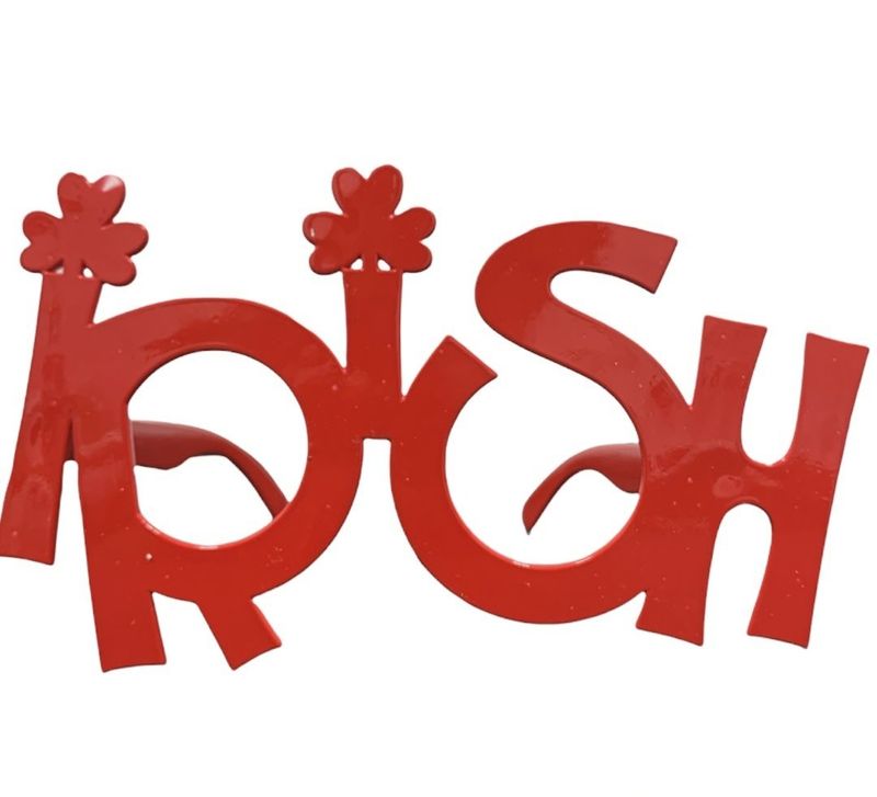 Irish party eye glasses