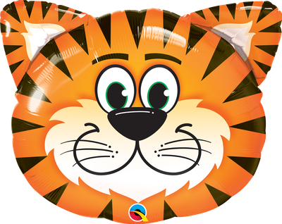 30 INCH TICKLED TIGER BALLOON