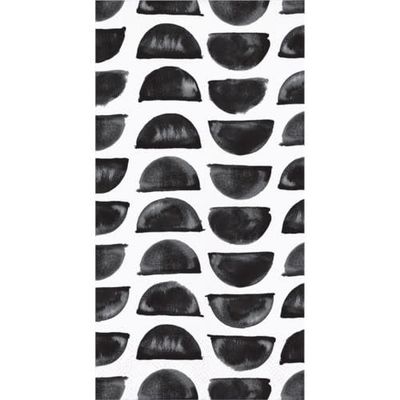 GUEST NAPKIN 16CT 3P ARTISTIC ABSTRACT