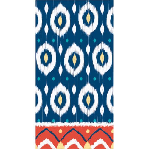 GUEST TOWELS 12/16CT 3P GLOBAL BOHO