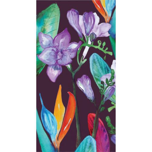 GUEST TOWELS 12/16CT 3P BOLD TROPICS BLOOMS GUEST TOWELS 12/16CT 3P BOLD TROPICS BLOOMS